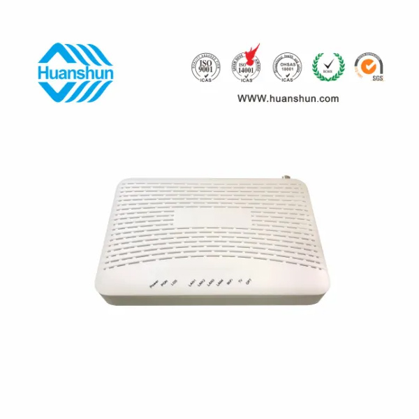 HSOS21176GNW FTTH 終端（XPON ONU WIFI，CATV） （GE+3FE+2*2WIFI+CATV NE)